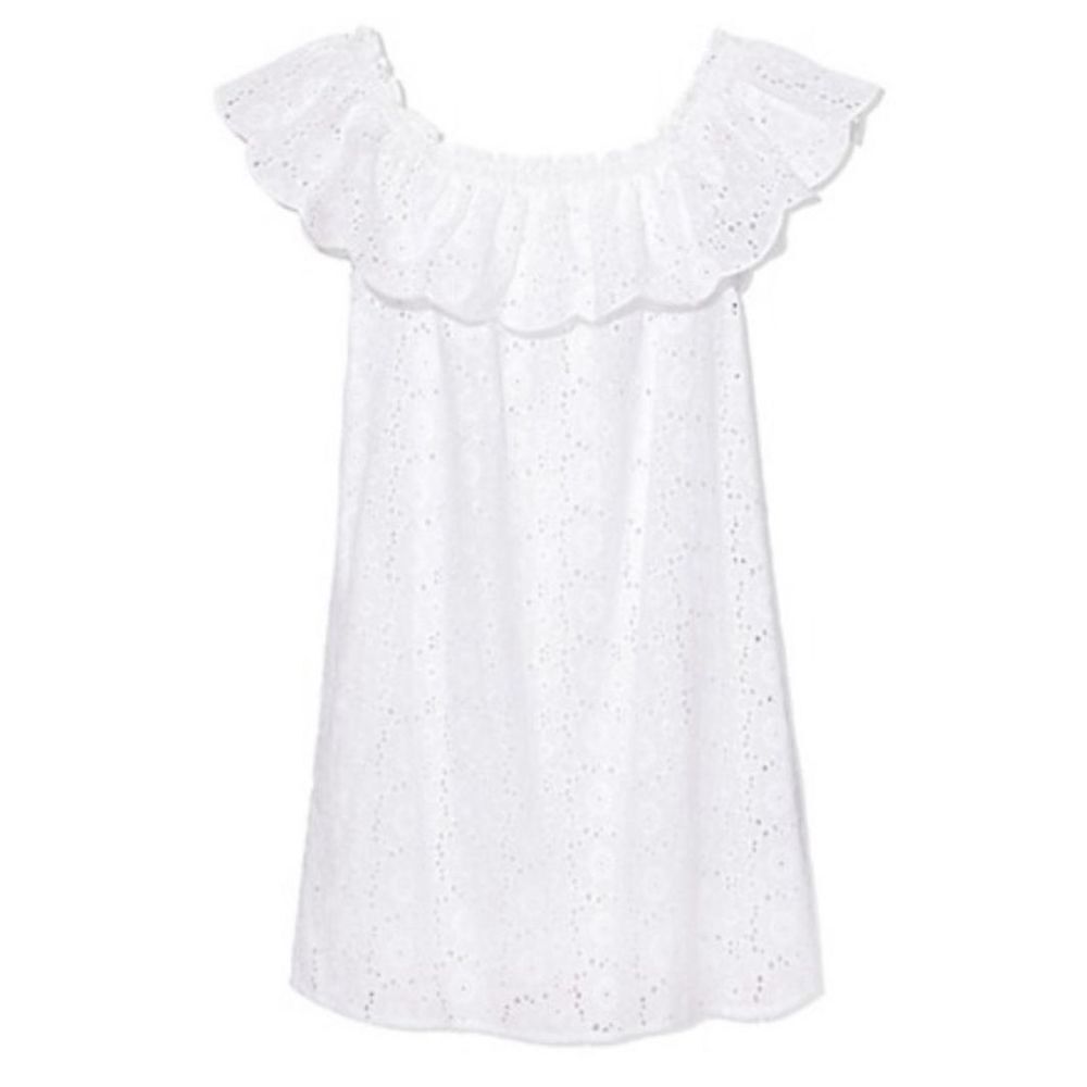Tory Burch - BRODERIE DRESS - white dress size XS - Picture 4 of 7
